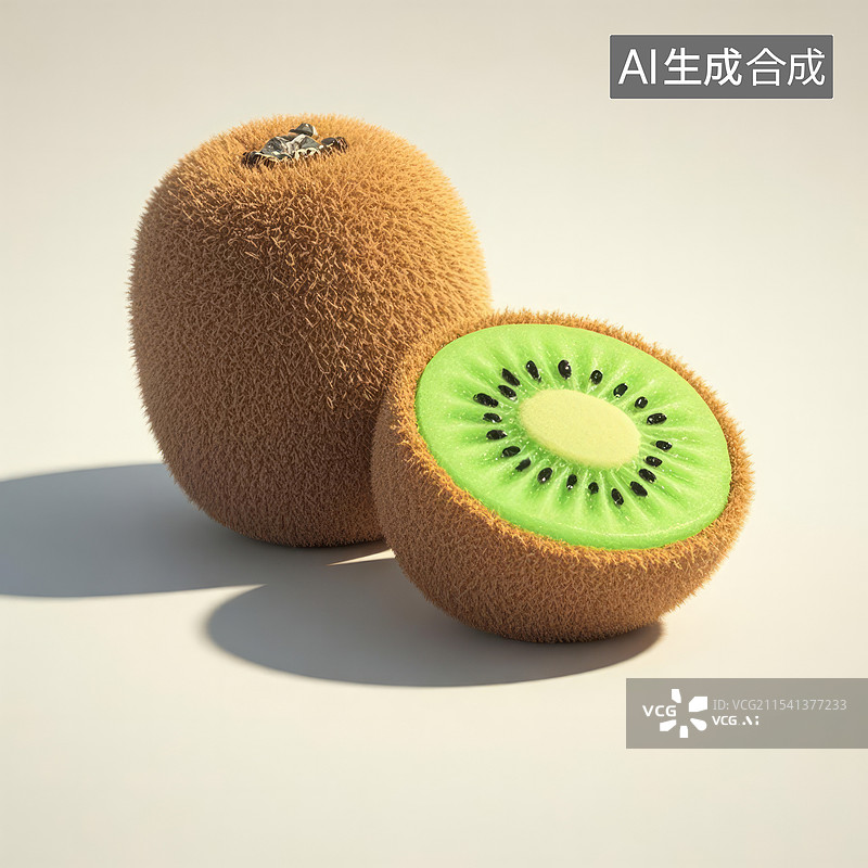 【AI数字艺术】卡通猕猴桃 奇异果图片素材