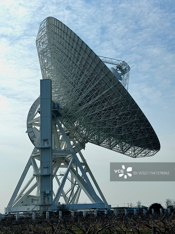 上海松江佘山天马星空村天眼望远镜图片素材