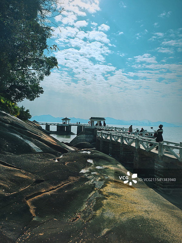 长桥臧海（厦门菽庄花园）图片素材