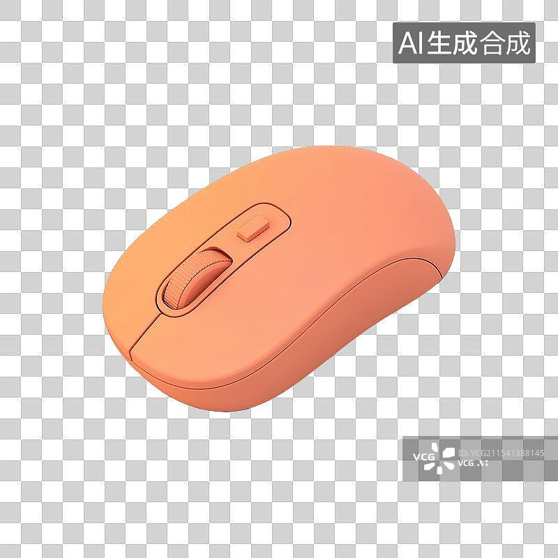 【AI数字艺术】3D风格鼠标元素图片素材