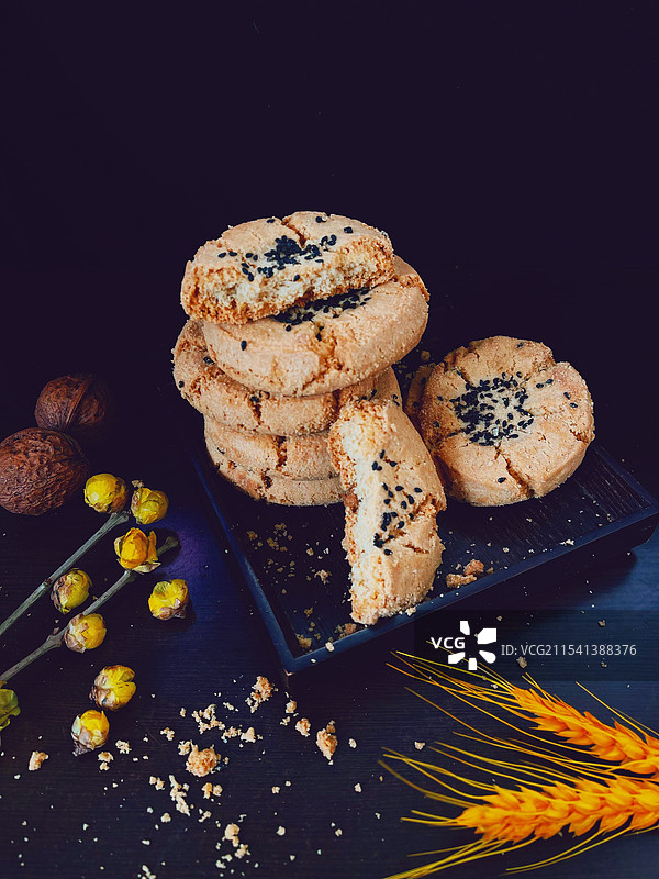 静物～桃酥图片素材