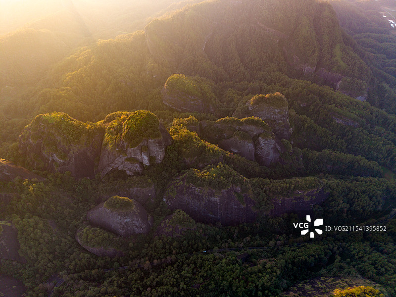 武夷山航拍图片素材