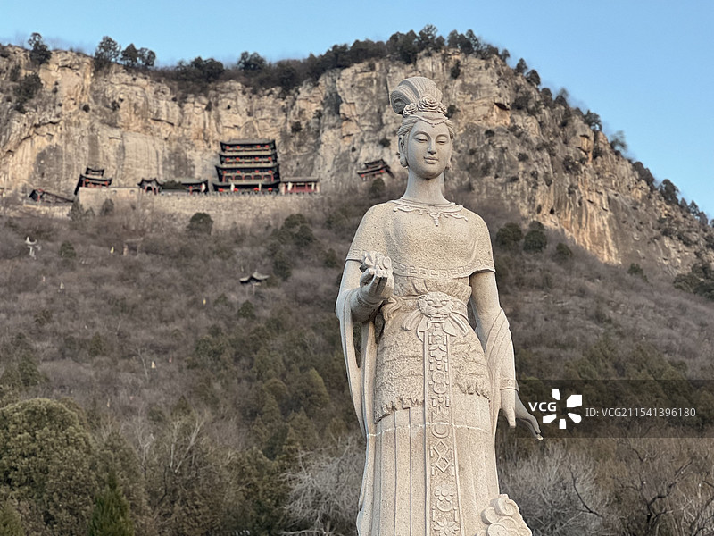 邯郸市涉县5A级景点-娲皇宫组图图片素材