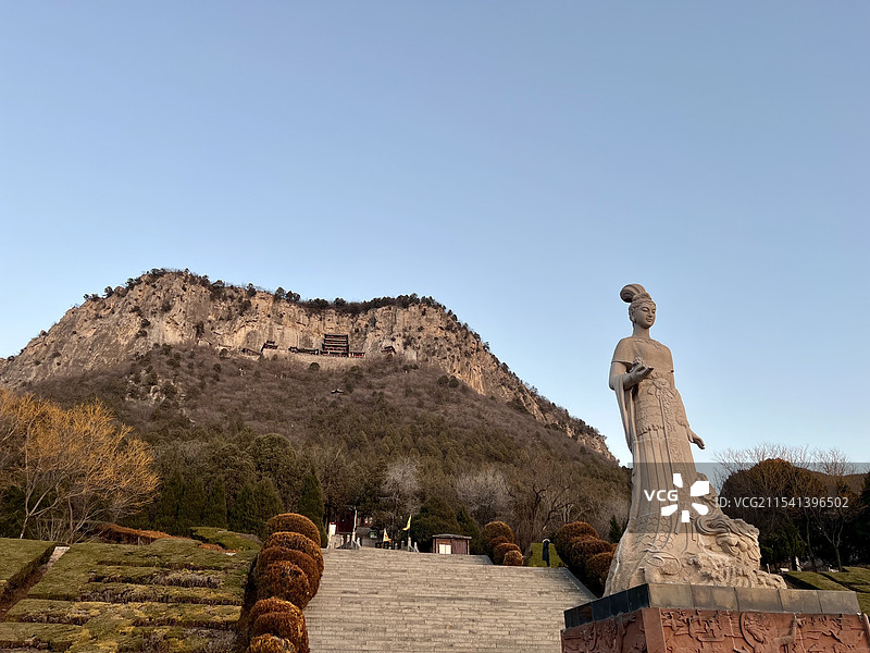 邯郸市涉县5A级景点-娲皇宫组图图片素材