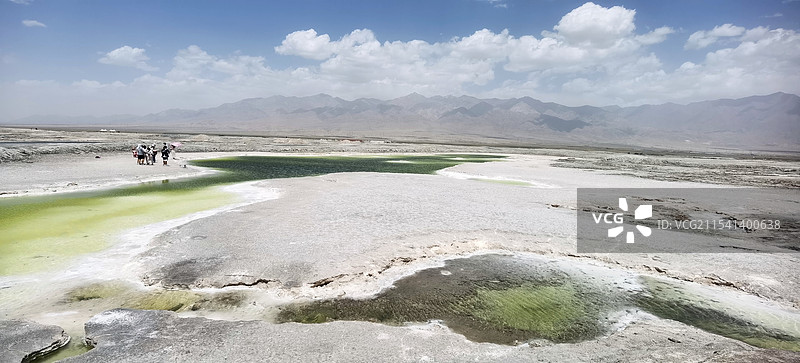 青海翡翠湖图片素材