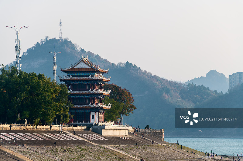 宜昌镇江阁图片素材