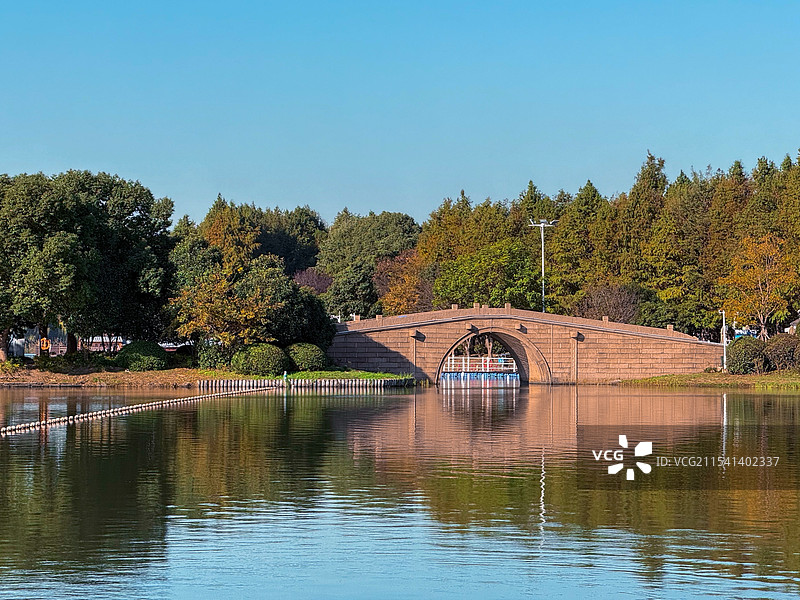 苏州石湖公园景区图片素材