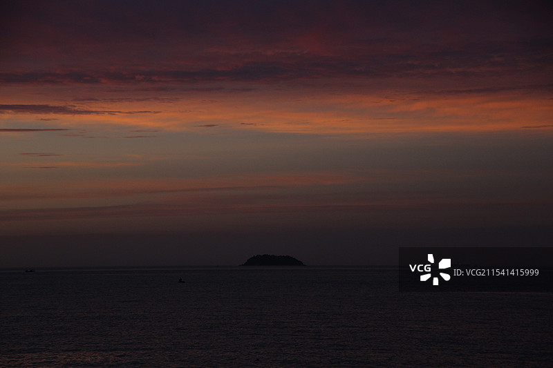 日出前-黄厝海滩图片素材