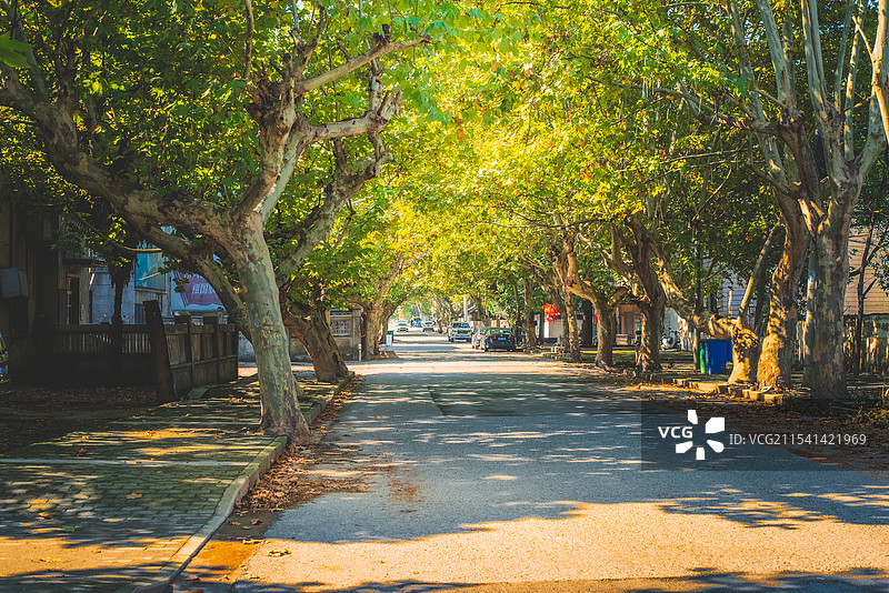 南京六合冶山街道图片素材