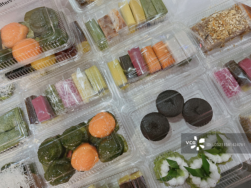 马来西亚特色小吃，娘惹糕图片素材