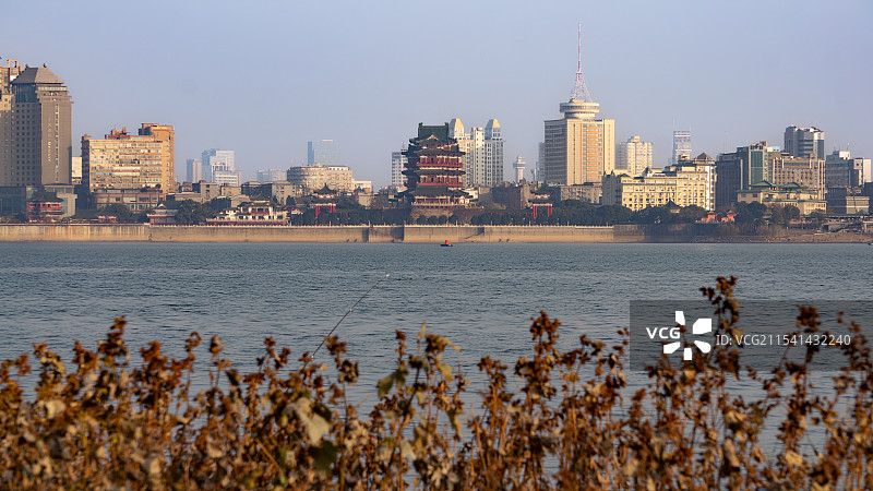 南昌赣江风光图片素材