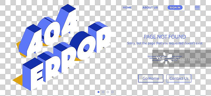 404错误页面未找到网站模板图片素材