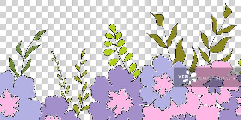 春天问候横幅集合背景图片素材