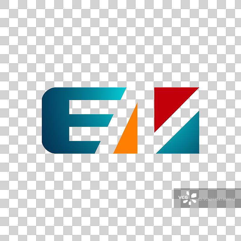 初始字母EM的标志设计图片素材