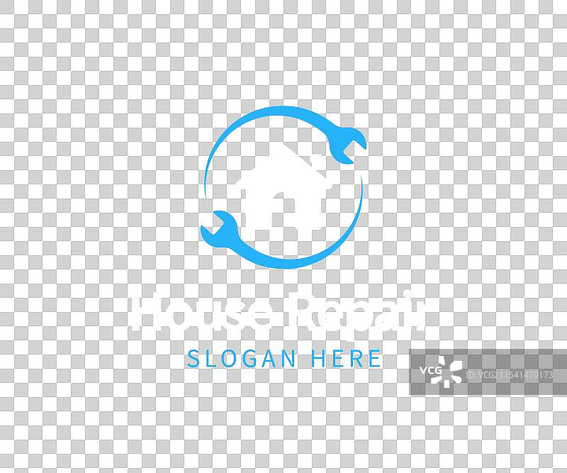 修理logo设计和房屋修理logo模板图片素材