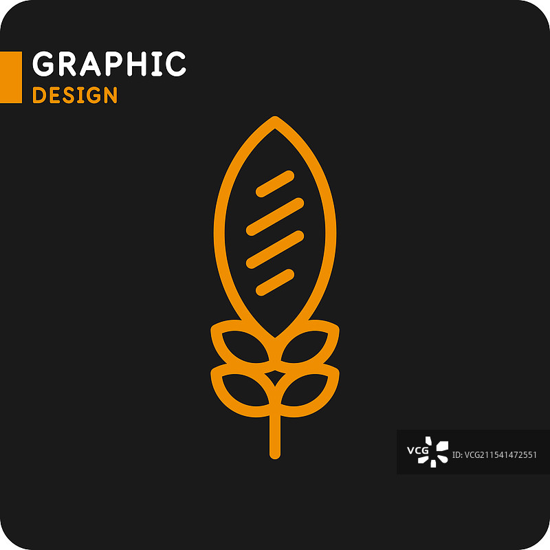 图像代表耳朵的图标形式图片素材