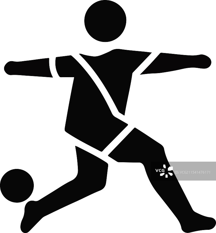 足球评论员比赛运动进攻踢球图片素材