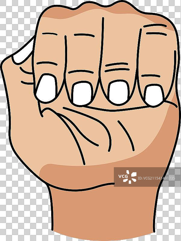 手掌的手绘图图片素材