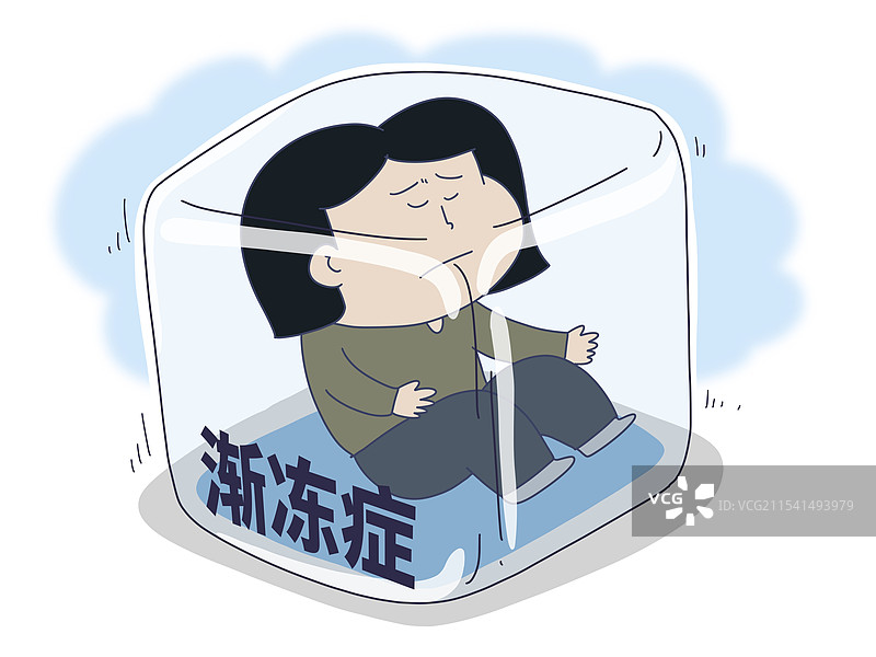 渐冻症患者病人图片素材