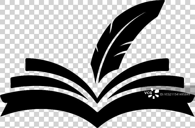 书本剪影艺术图片素材