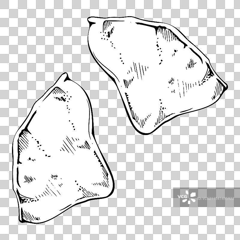 墨西哥街头小吃玉米纳乔薯片图片素材