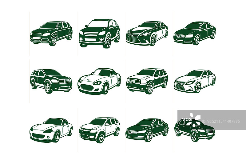 汽车艺术图标图片素材