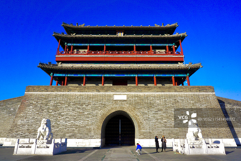 永定门前图片素材