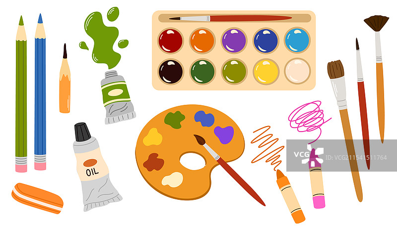 2555 艺术套装图片素材