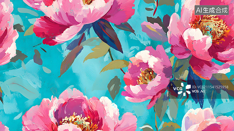 【AI数字艺术】立春春分鲜花花朵插画图片素材