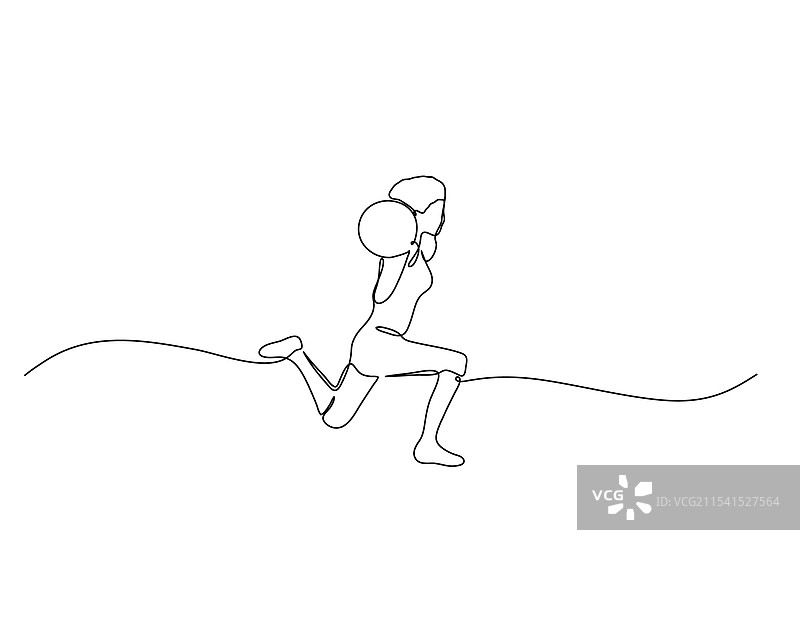 持重的弓步练习图片素材