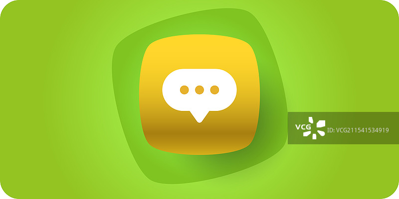 在线聊天中的文本消息发送给另一个人图片素材