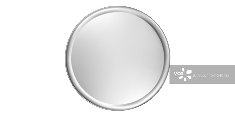 逼真的空白银色金属板图片素材