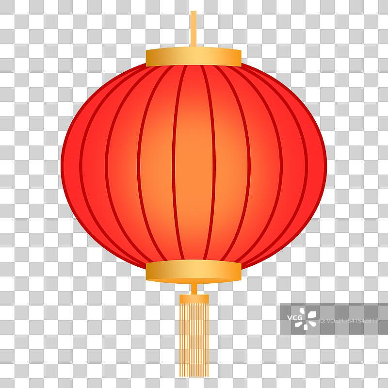 中国风传统节日红色灯笼元素图片素材