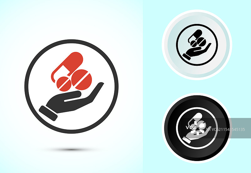 药品图标设计与制药图片素材