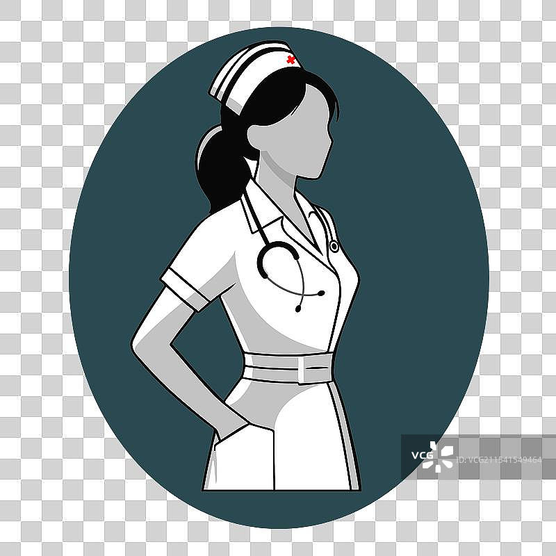 女性医疗专业人员护士图片素材