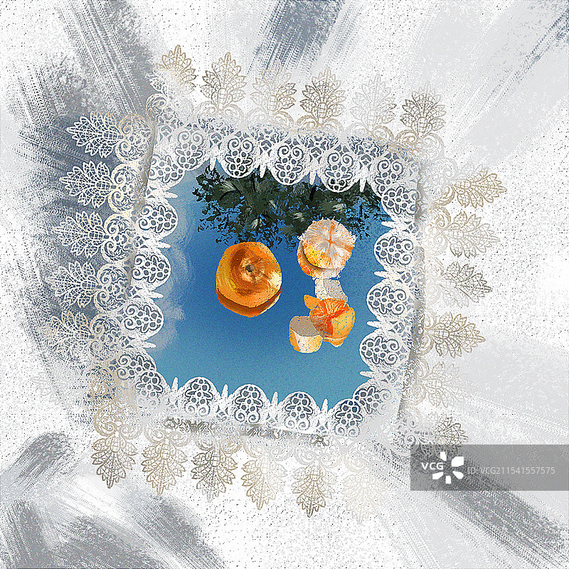 阳光下成熟的果实图片素材