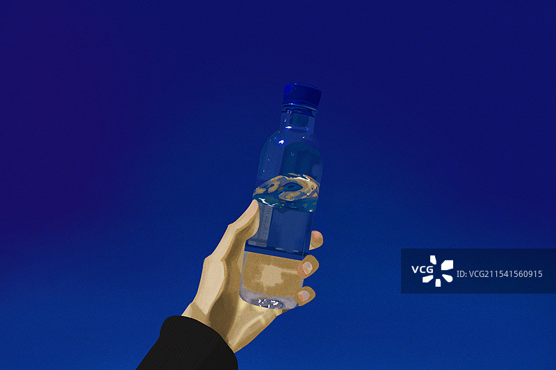 盛夏的阳光让水变得更加甘甜图片素材