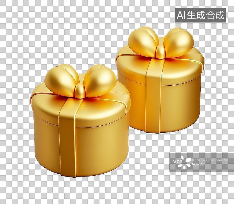 【AI数字艺术】3d宝箱礼物红包元素图片素材