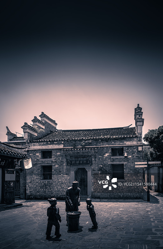 安徽三河古镇——三河古娱坊图片素材