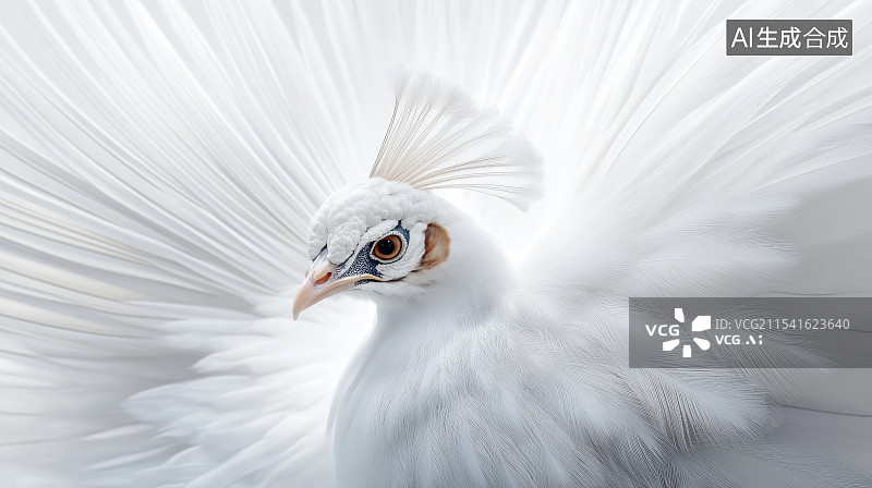 【AI数字艺术】美丽的孔雀图片素材