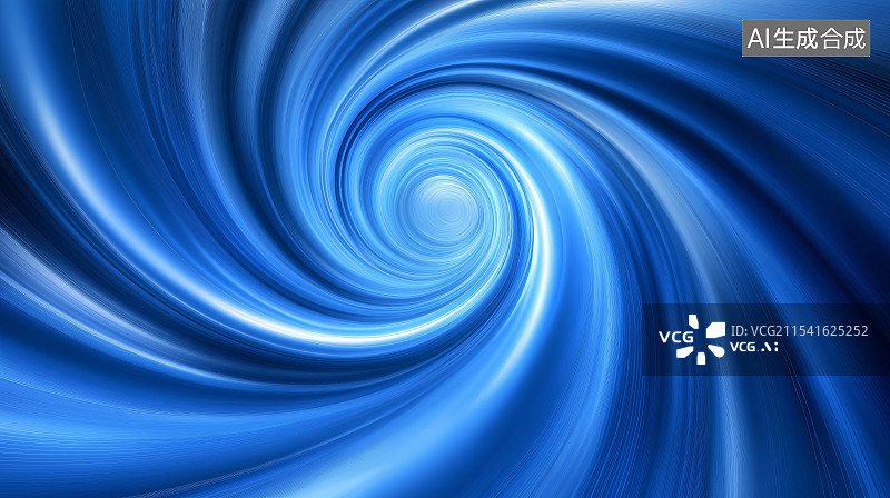 【AI数字艺术】蓝色抽象科技商务背景图图片素材