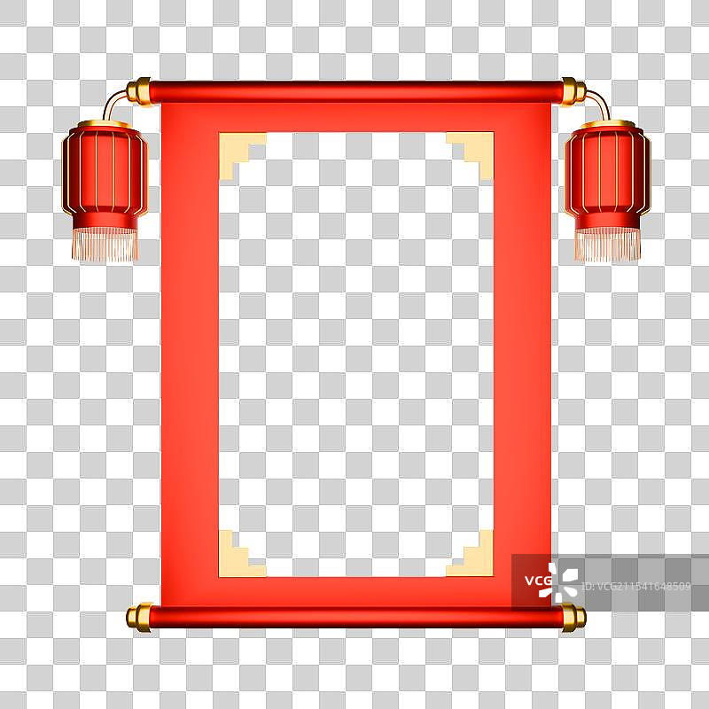 中式传统节日装饰边框图片素材