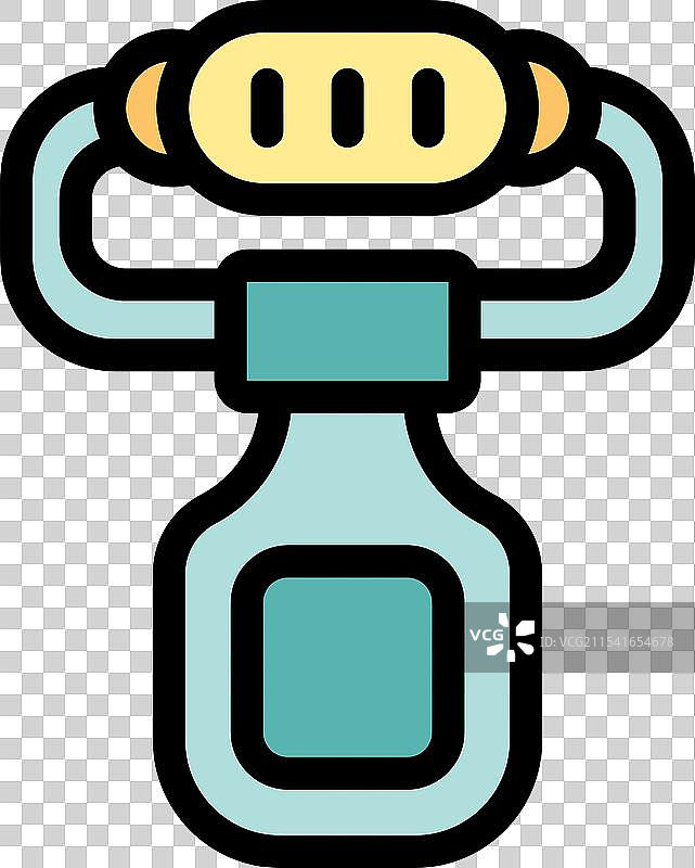 登山扣图标，展示登山者装备图片素材