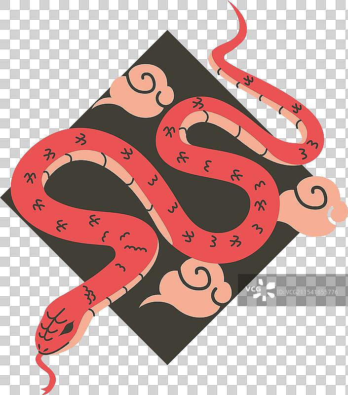 蛇年中国日历图片素材