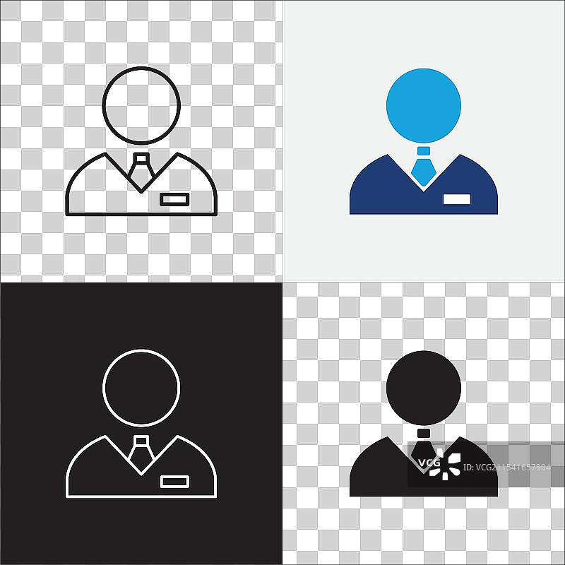 商人图标 商务女性图标图片素材