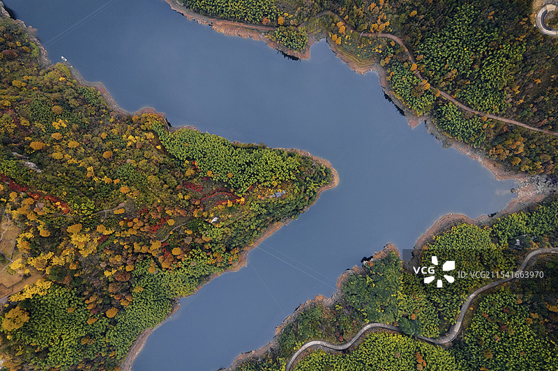 四明山秋色图片素材