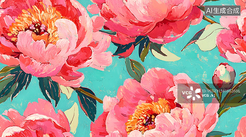 【AI数字艺术】立春春分鲜花花朵插画图片素材