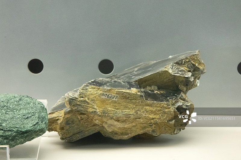 中国地质博物馆白云母产地内蒙古丰镇图片素材