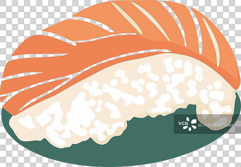 三文鱼刺身寿司日本料理图片素材