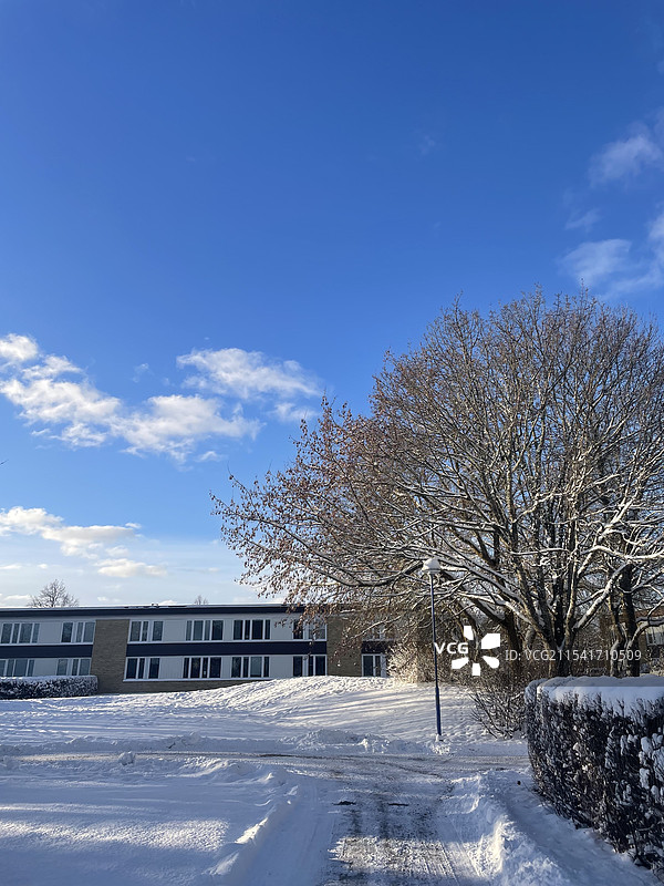 Linköping瑞典冬季图片素材